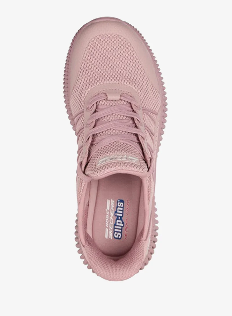 SKECHERS Women's BOBS GEO LITE Slip-On Sports Shoes - 117413-ROS